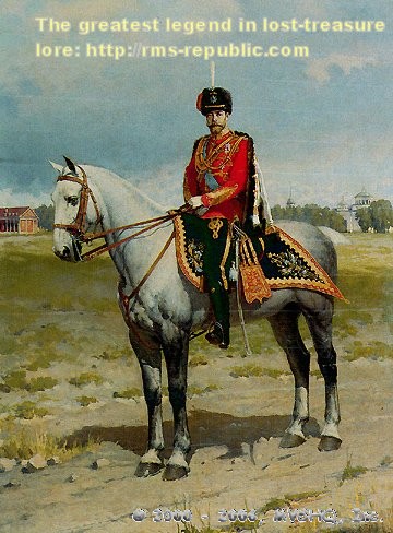 1908 Portrait of Nicholas II on Horseback

by Alexander Makovsky (1869-1915)