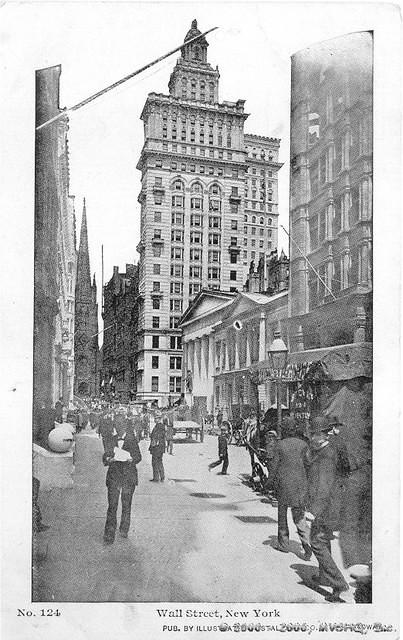 Wall Street

Sub Treasury and

Assay Office at right