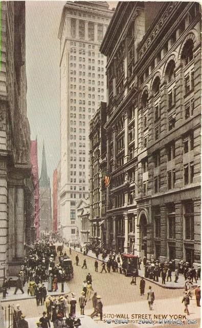 Wall Street

Assay Office and

Sub Treasury visible