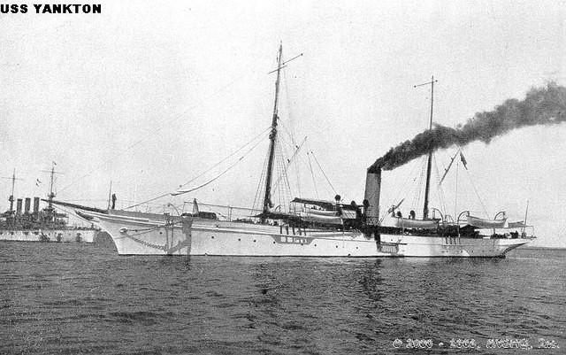 Yacht (Gunboat) Yankton

Immediately upon return to the US, the Yankton was sent to Wasington, DC, to acquire funds to pay the 