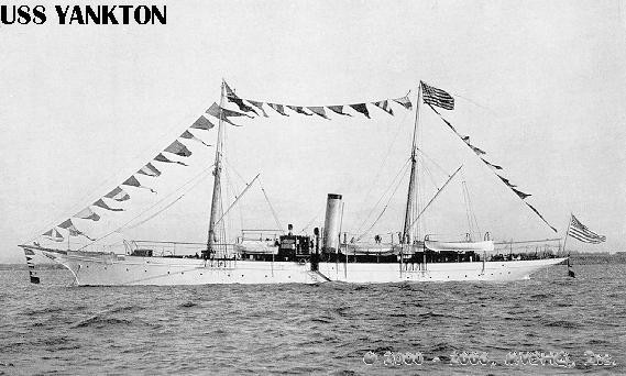 Yacht Yankton

Lt. Commander Charles B. McVay

Although of no military use whatsoever, Yankton was brought along for use in ce