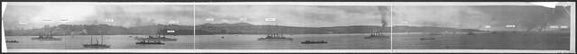 Great White Fleet

Panorama

at San Francisco

Landmarks identified.