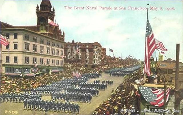 Great White Fleet

Naval Parade

San Francisco, May 8, 1908