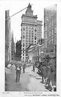 Wall Street

Sub Treasury and

Assay Office at right