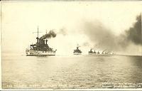 The Atlantic Fleet Entering Puget Sound