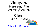 Click for Vineyard Haven, Massachusetts Forecast