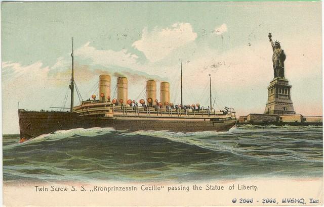 IMS Kronprinzessin Cecilie

at New York