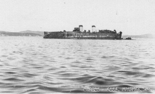 The Russian light cruiser Izumrud run aground and wrecked outside the port of Vladivostok after escaping from the Battle of Tsus