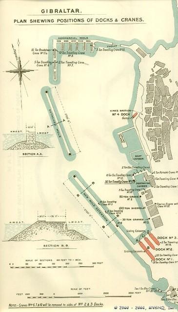 Gibraltar Harbour Plan

[i]Dock Book[/i], June 1909, published by the British Admiralty "For the Information of Officers i