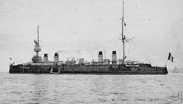 [b]French Warships then at Gibraltar[/b]

Armored Cruiser

Amiral Aube