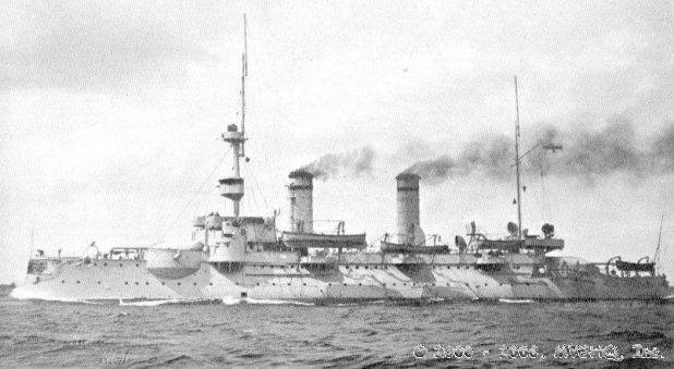 [b]German Man-of-War[/b]

Siegfried Class Coast Defense Ship [i]Heimdall[/i]

after re-construction 1901-02 (lengthened)

see