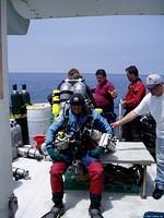 2004 Survey - Phase I

Sea Hunter III

Wes, Josep, Javier (facing), John, Kevin, Mark