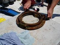 Recovered porthole.