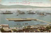 GIBRALTAR

View of the Harbour with the British, American and Russian Fleets

31, January 1909

(Scan courtesy [url=http://ww