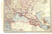 Russia in Europe

Harmsworth Atlas, Map 96

Tula and south, including the Black and Caspian Seas

St. Petersburg and Kronstad