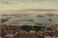 Gibraltar Harbour
and Ships of War
undated