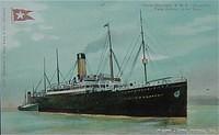 White Star Line, R.M.S. "Republic"

Twin Screw, 15,400 Tons

6777 Published by Hugo Lang & Co., Liverpool

Lang