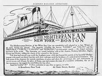 Republic Advertisement

Alternating New York and Boston Service

1907