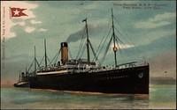 White Star Line, R.M.S. "Republic"

Twin Screw, 15,400 Tons

6777 Published by Hugo Lang & Co., Liverpool

Cour